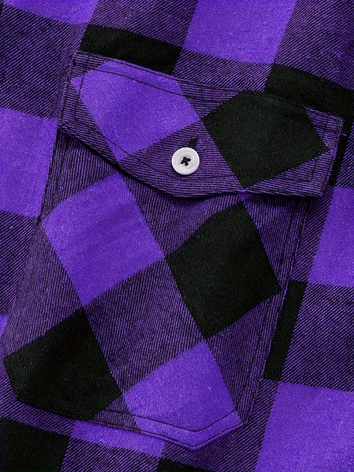 Miles | Klassisk Tjekket Flannel Skjorte