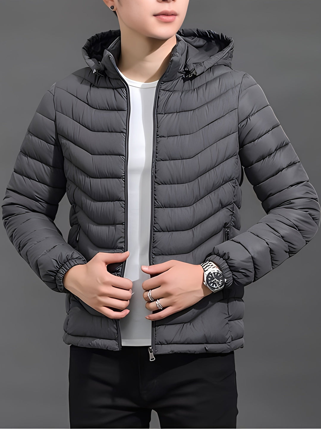 Owen | Hætte Quilted Puffer Jakke