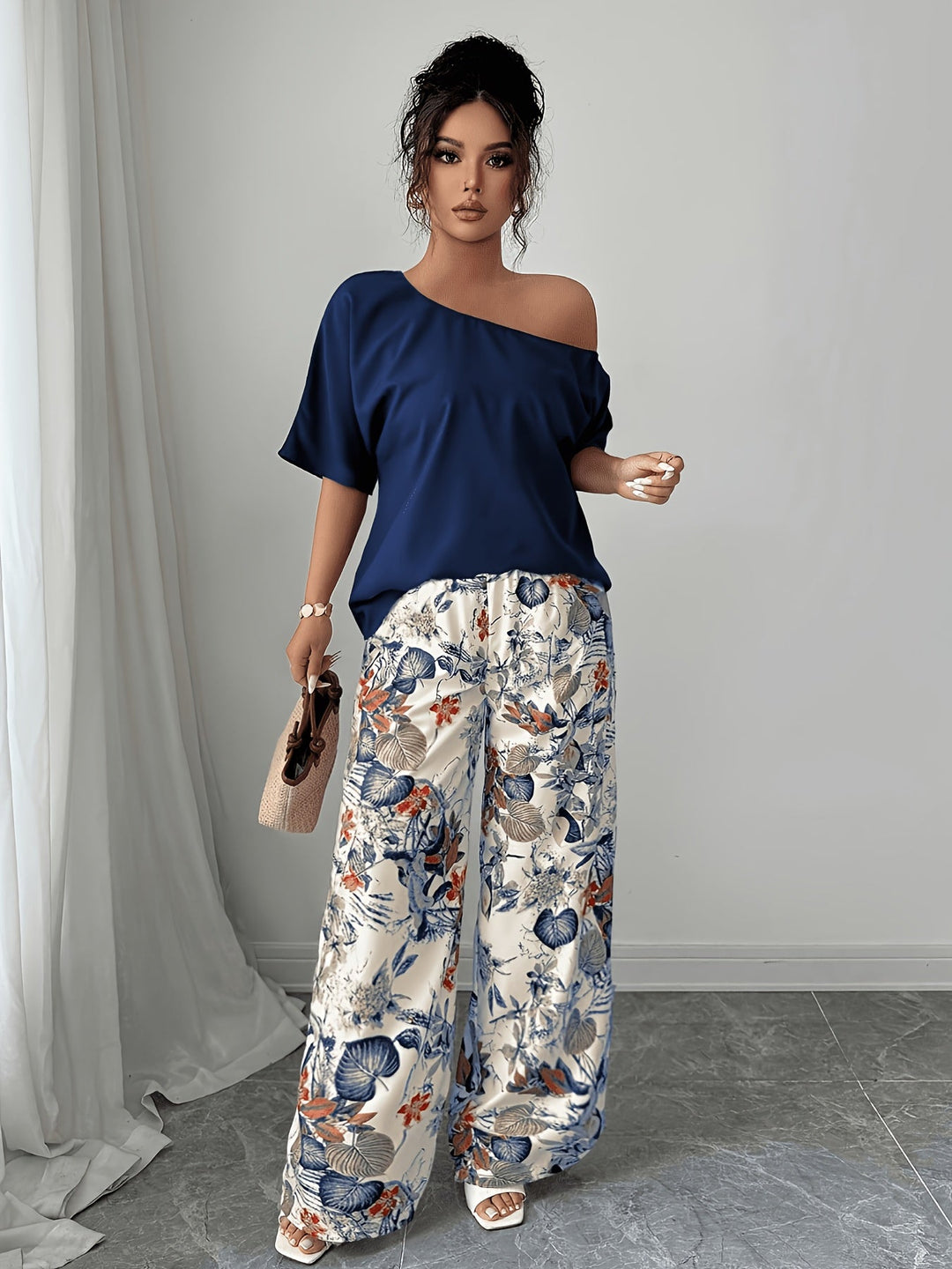 Estella | Off-Shoulder To-Delt Sæt