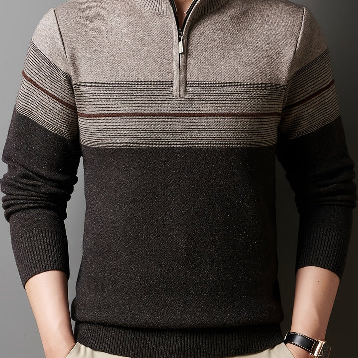 Oscar | Zip-Neck Sweater