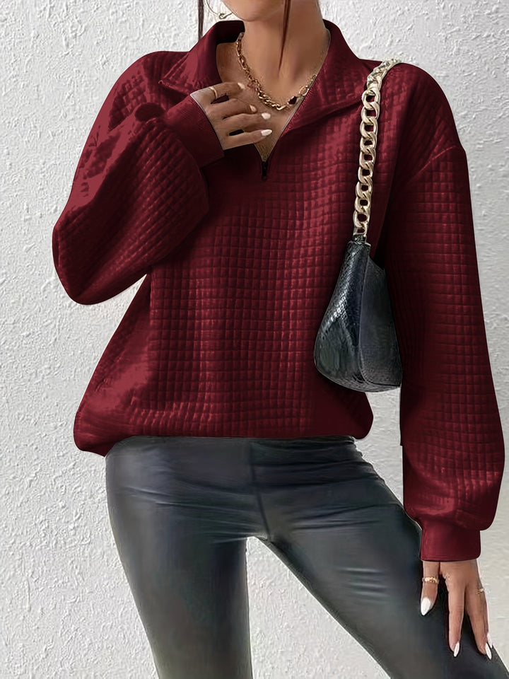 Susanna | Afslappet Quarter-Zip Pullover