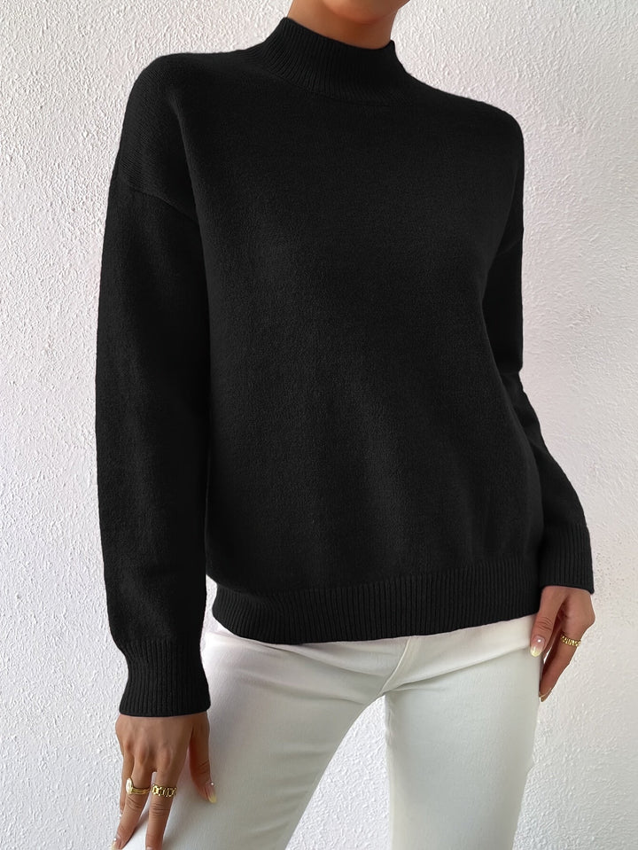 Lorelei | Raffineret Mock Neck Sweater