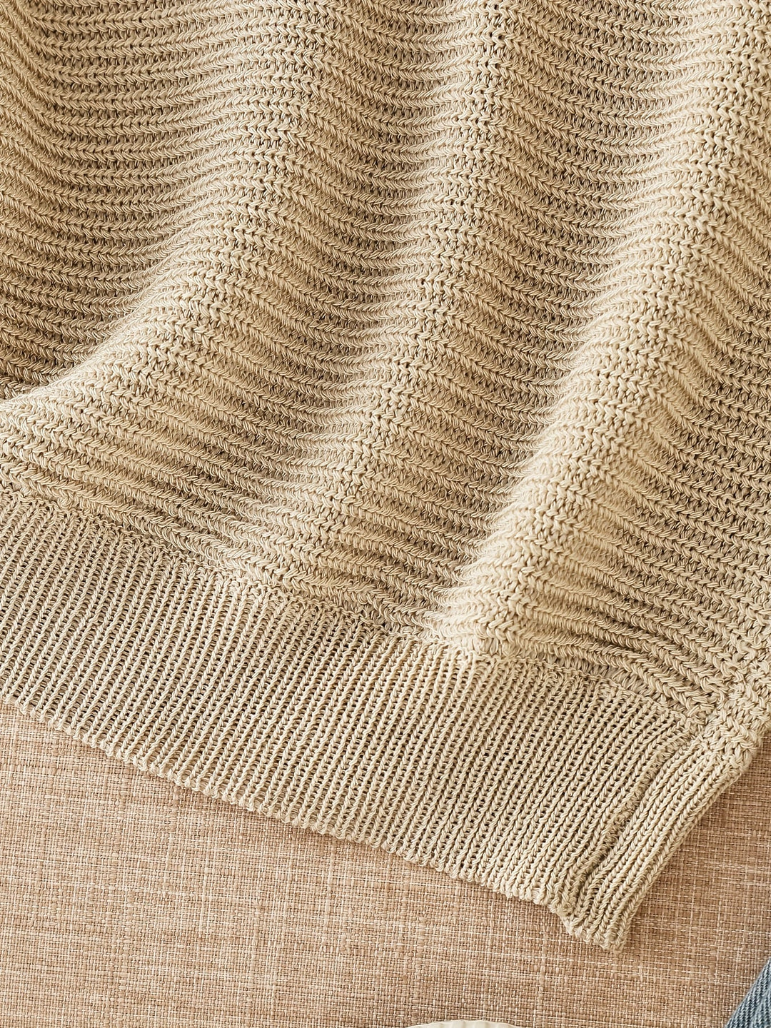 Lena | Afslappet Åbenstrikket Sweater
