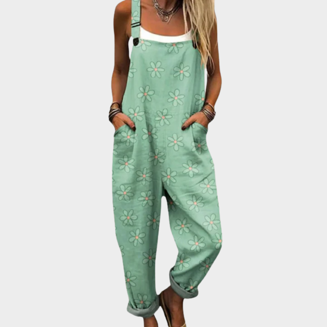 Alondra | Casual Komfortabel Blomster Jumpsuit