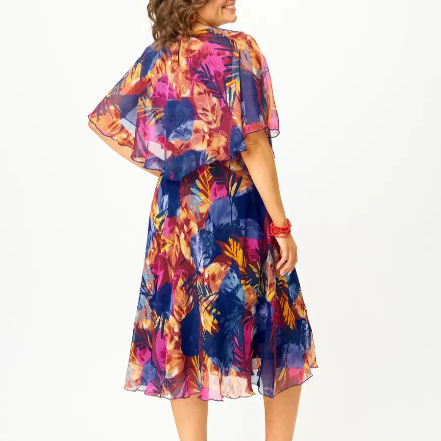 Eileen | Floral Midi Kjole