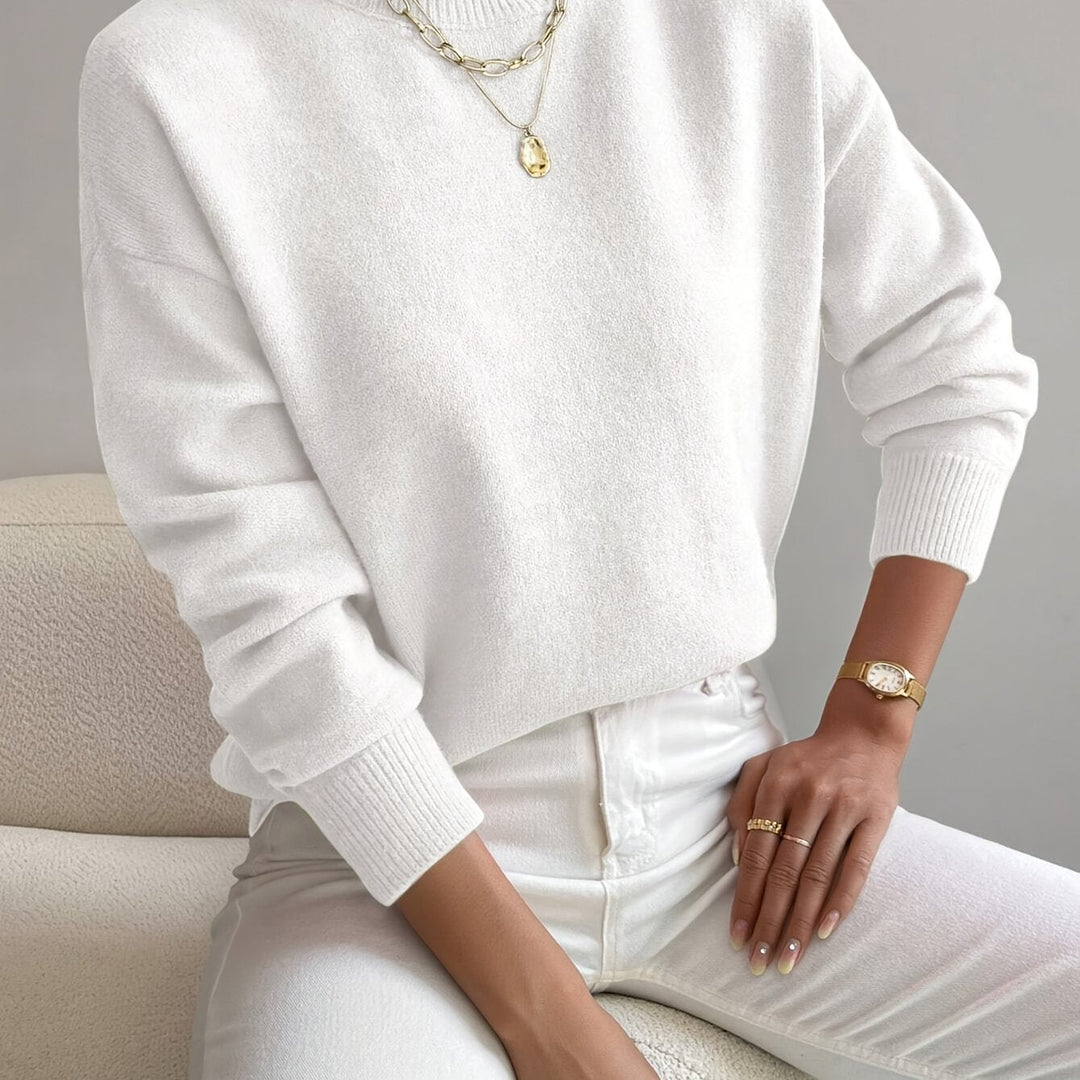 Lorelei | Raffineret Mock Neck Sweater