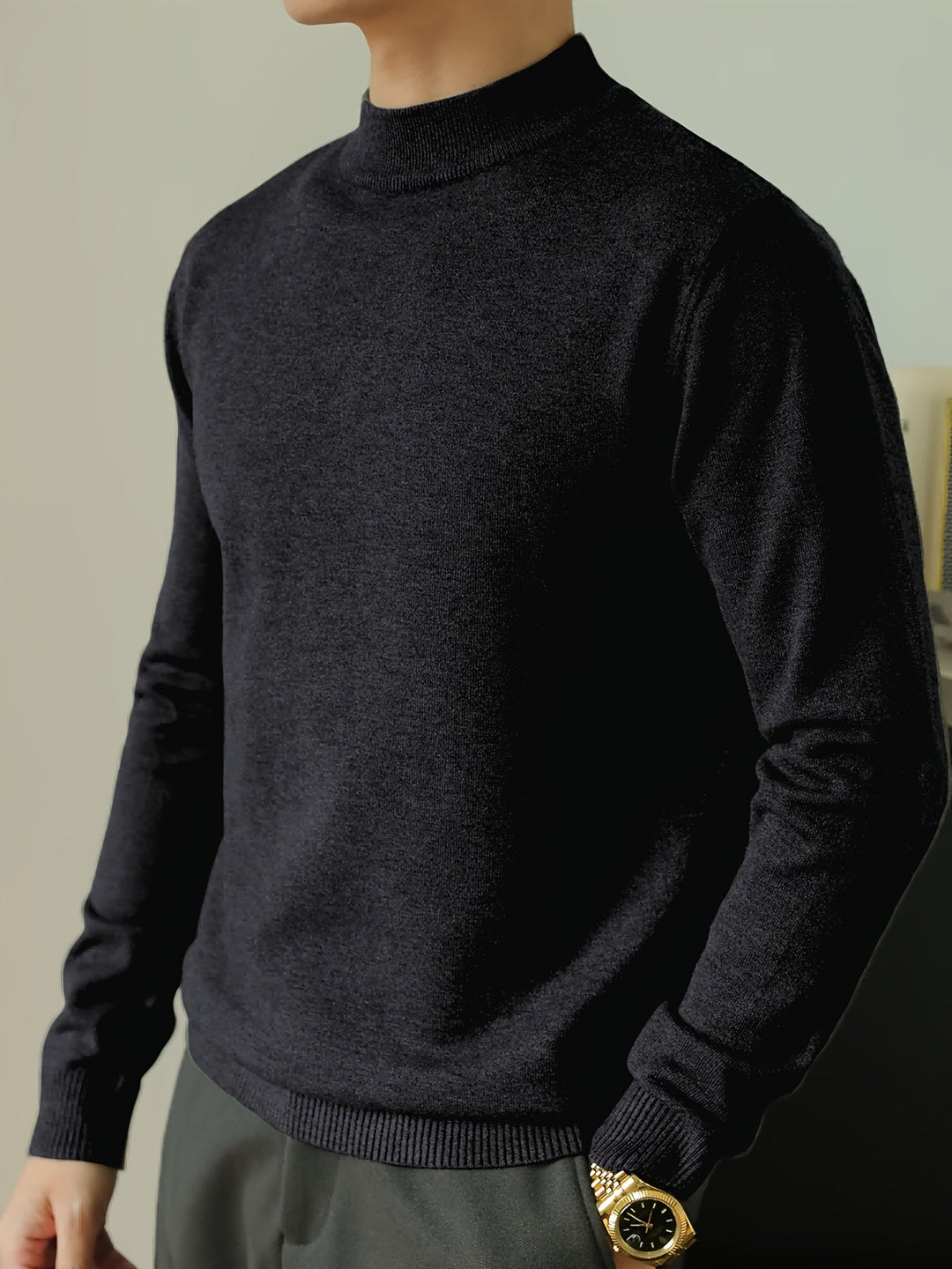 Everett | Raffineret Højhalset Sweater