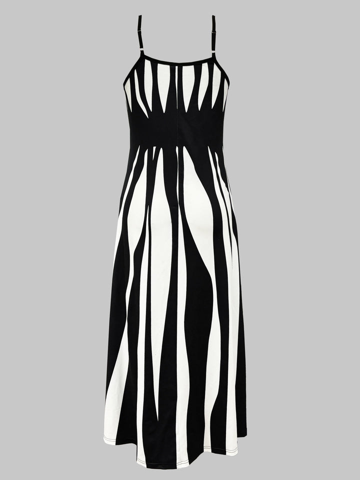 Nadine | Flowing V-Hals Maxi Kjole
