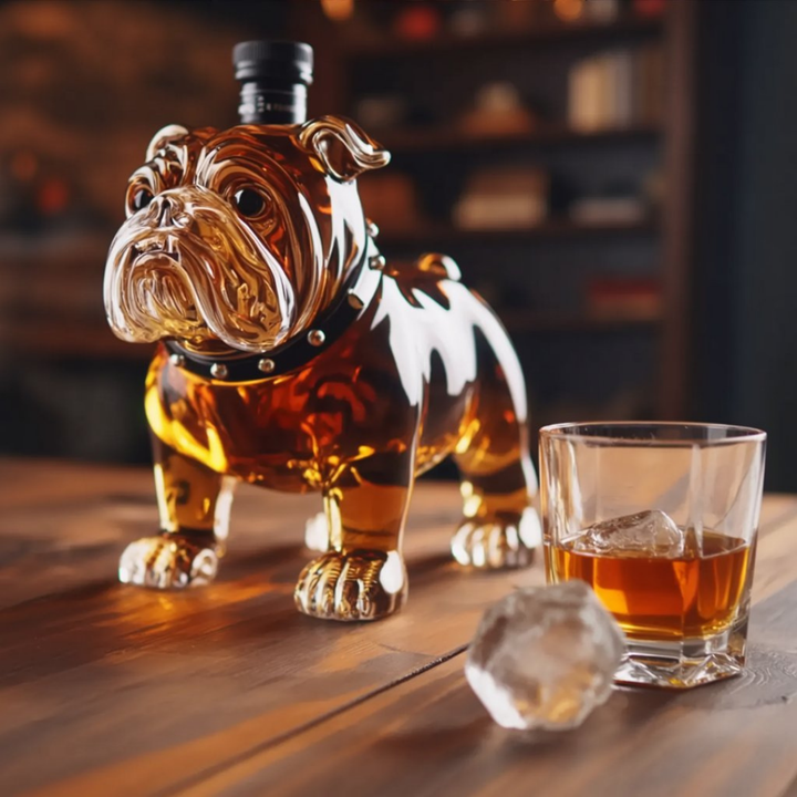 Frank | Whisky Flaske Bulldog Design