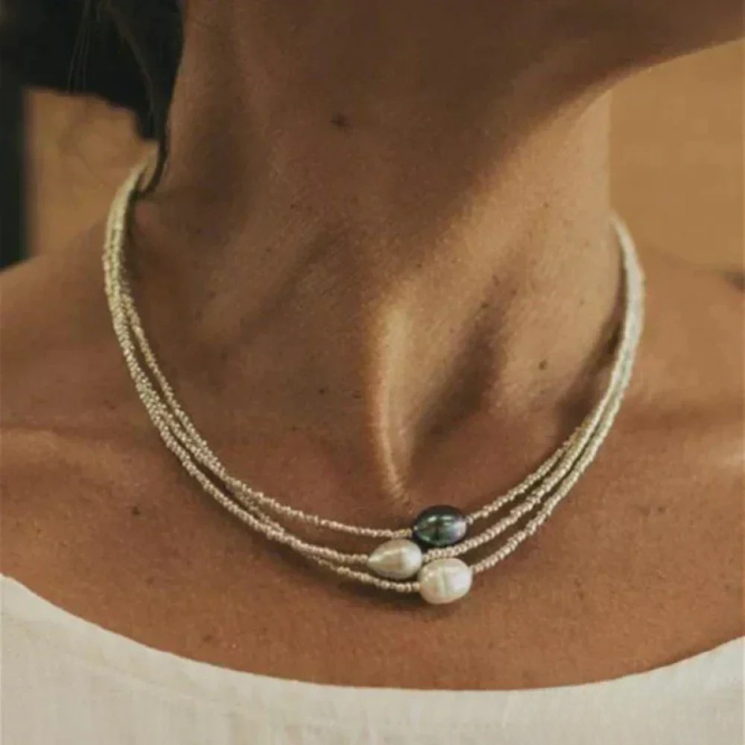 Deanna | Elegant Vintage Perlekæde