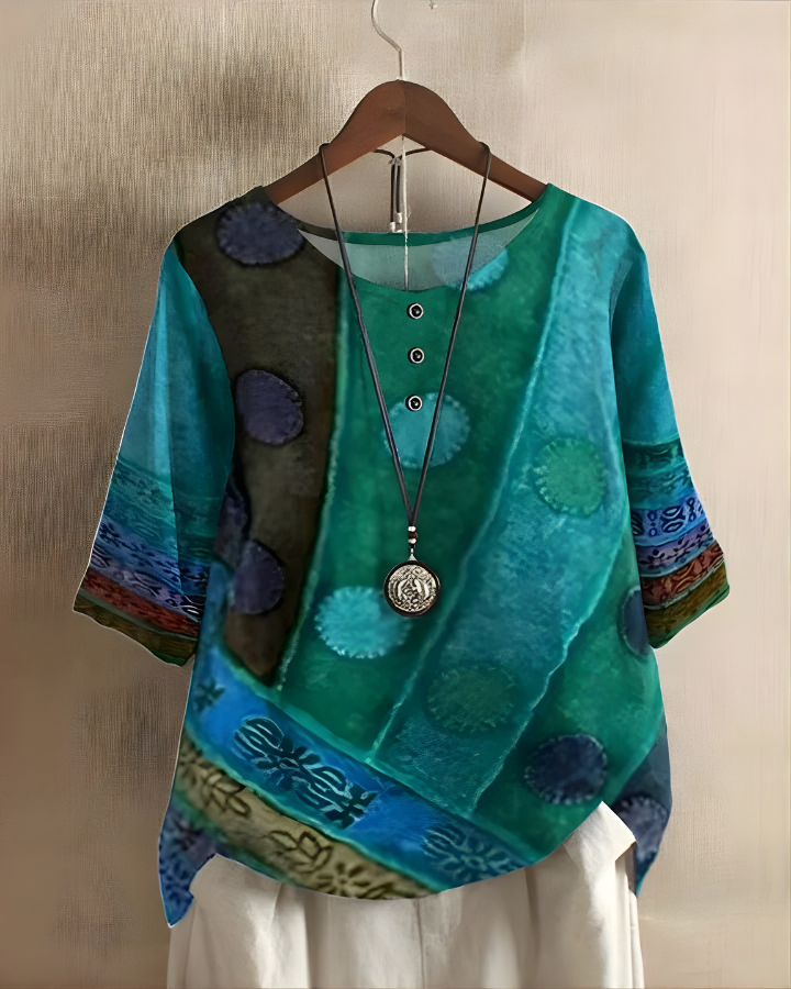 Fiona | Afslappet Sommer Boho Top