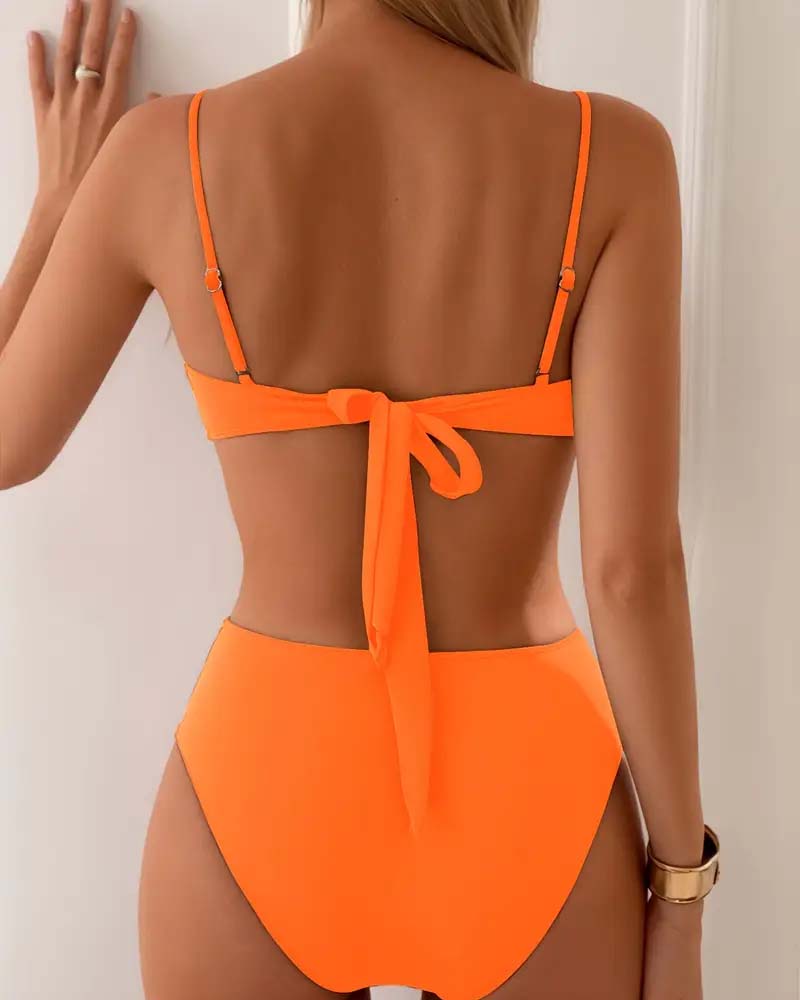Rhonda | Stilfuld Trendy To-delt Bikini