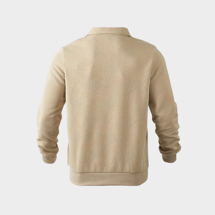 Hudson | Tekstureret Half-Zip Pullover