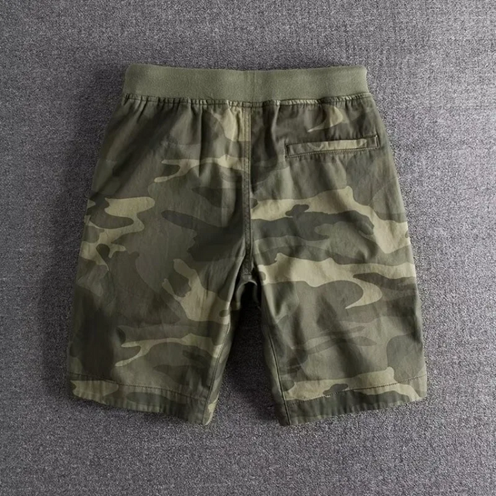 Nathan | Afslappede Camo Shorts