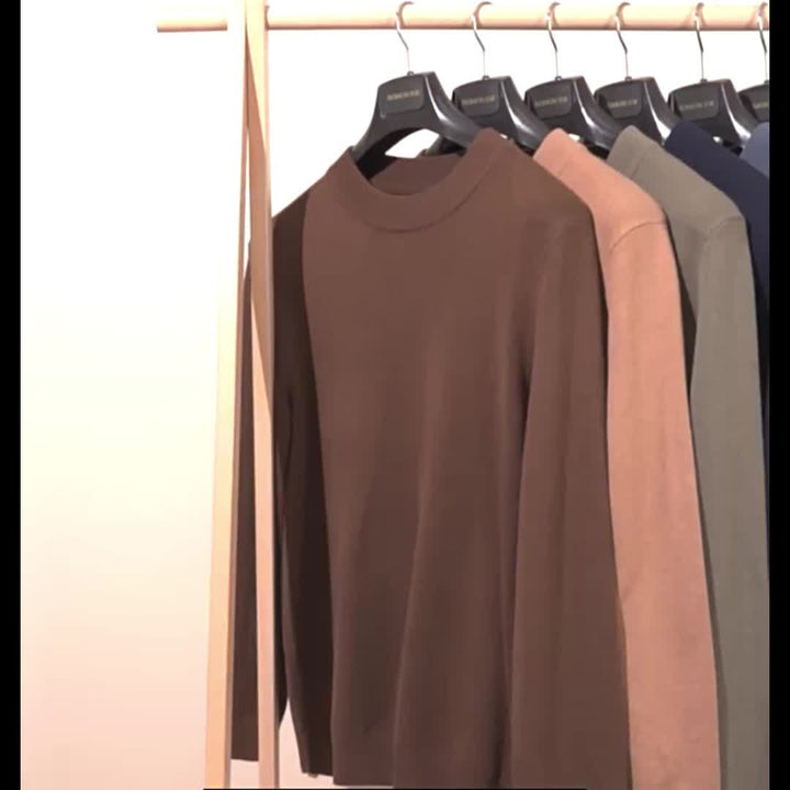 Russell | Forfinet Mock-Neck Sweater