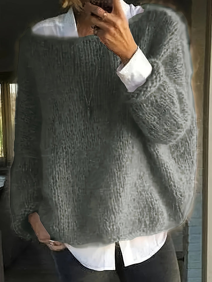 Noreen | Afslappet Crew Neck Sweater