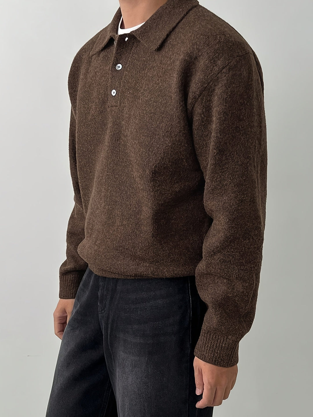 Landon | Raffineret Polo Krave Sweater