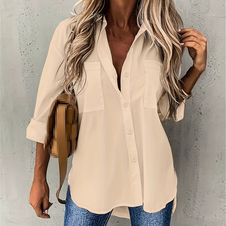 Naomi | Afslappet Button-Up Skjorte