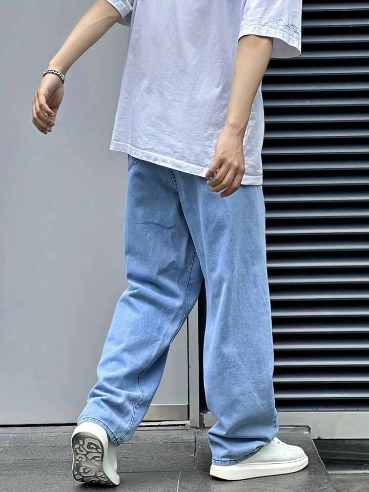 Jonah | Afslappede Wide-Leg Jeans