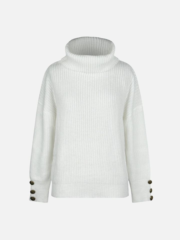 Faith | Cozy Cowl-Neck Sweater