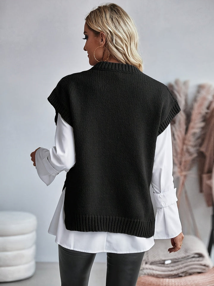 Bridget | Cozy Cable-Knit Sweater Vest