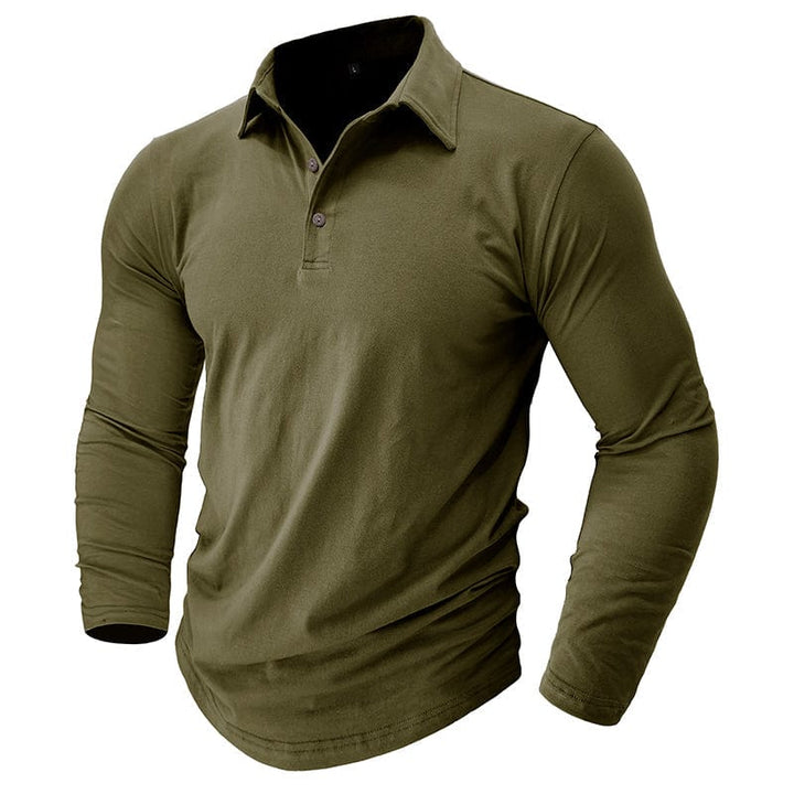 Travis Owen | Stilfuld Premium Langærmet Polo