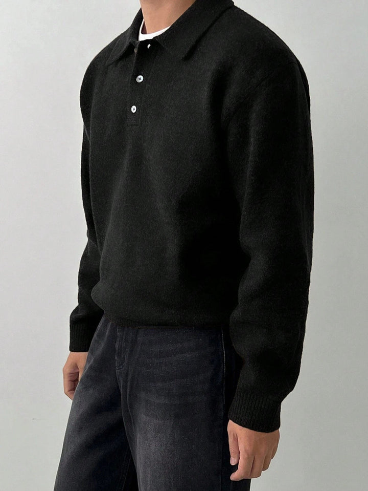 Landon | Raffineret Polo Krave Sweater