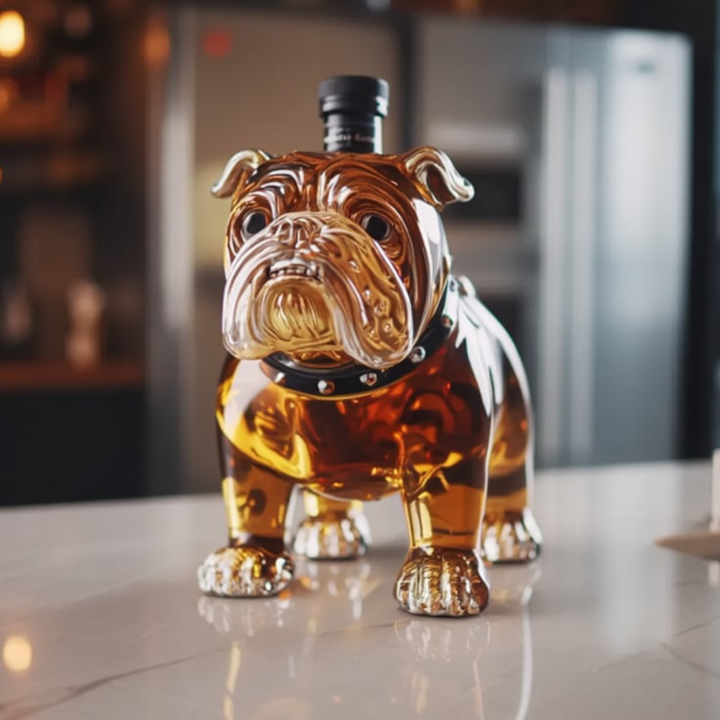 Frank | Whisky Flaske Bulldog Design
