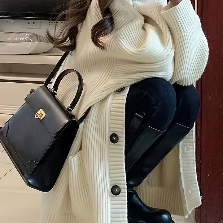 Maisie | Afslappet Knappet Cardigan