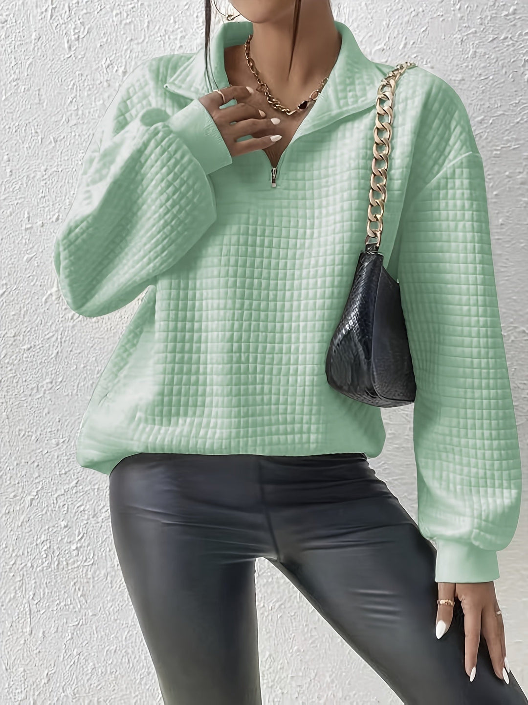 Susanna | Afslappet Quarter-Zip Pullover