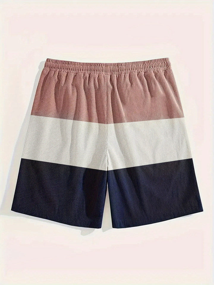 Warren | Farveblok Casual Shorts