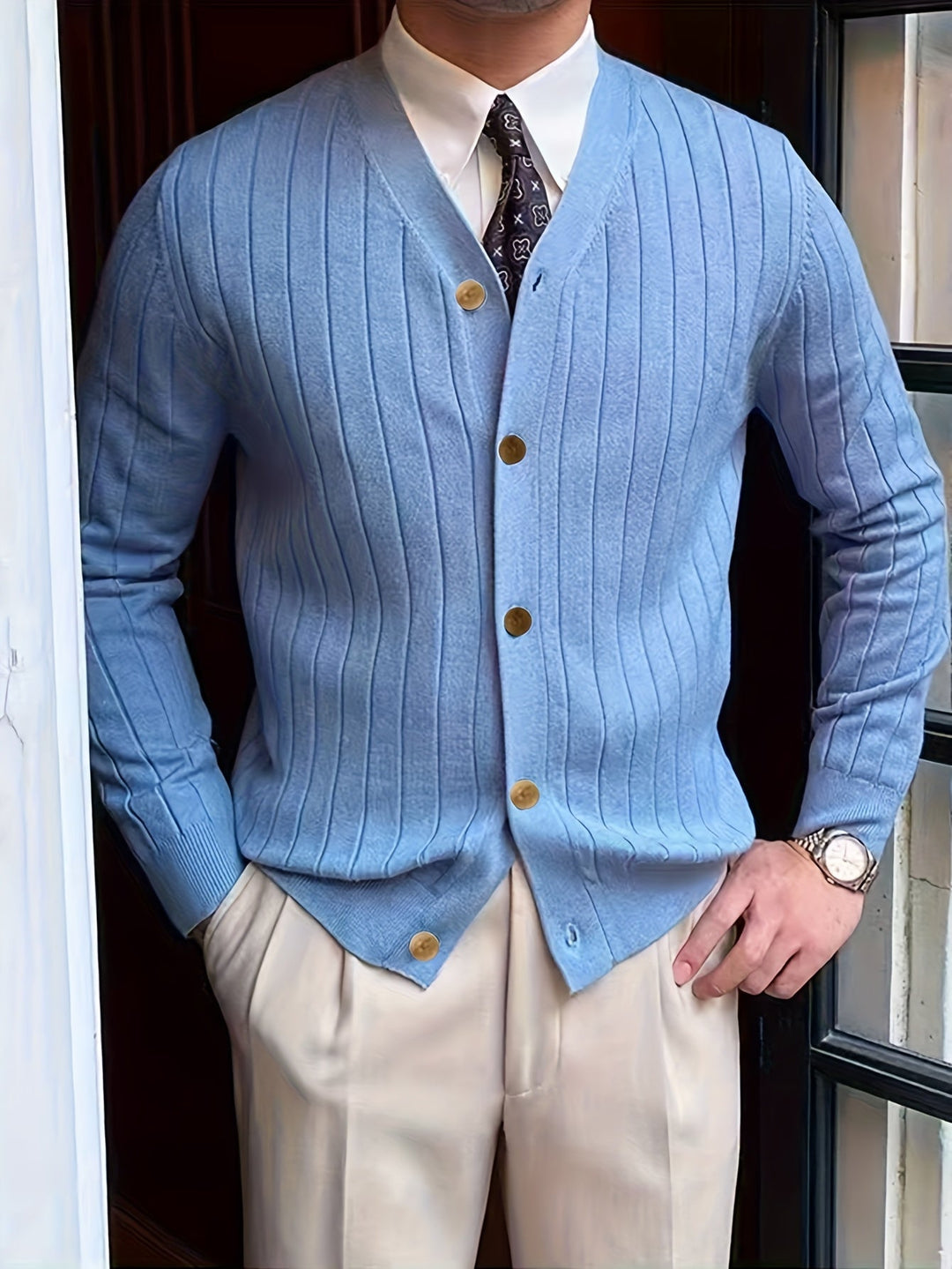 Arthur | Ribbede Knappede Cardigan
