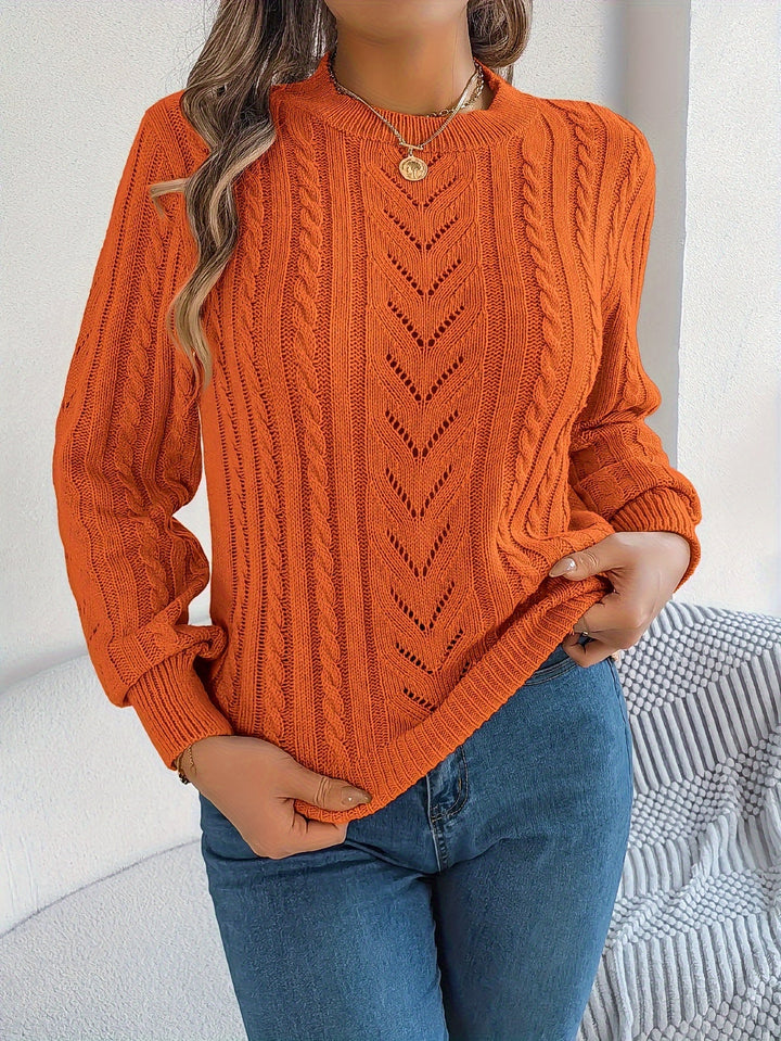 Blythe | Kabelstrikket Tekstur Sweater