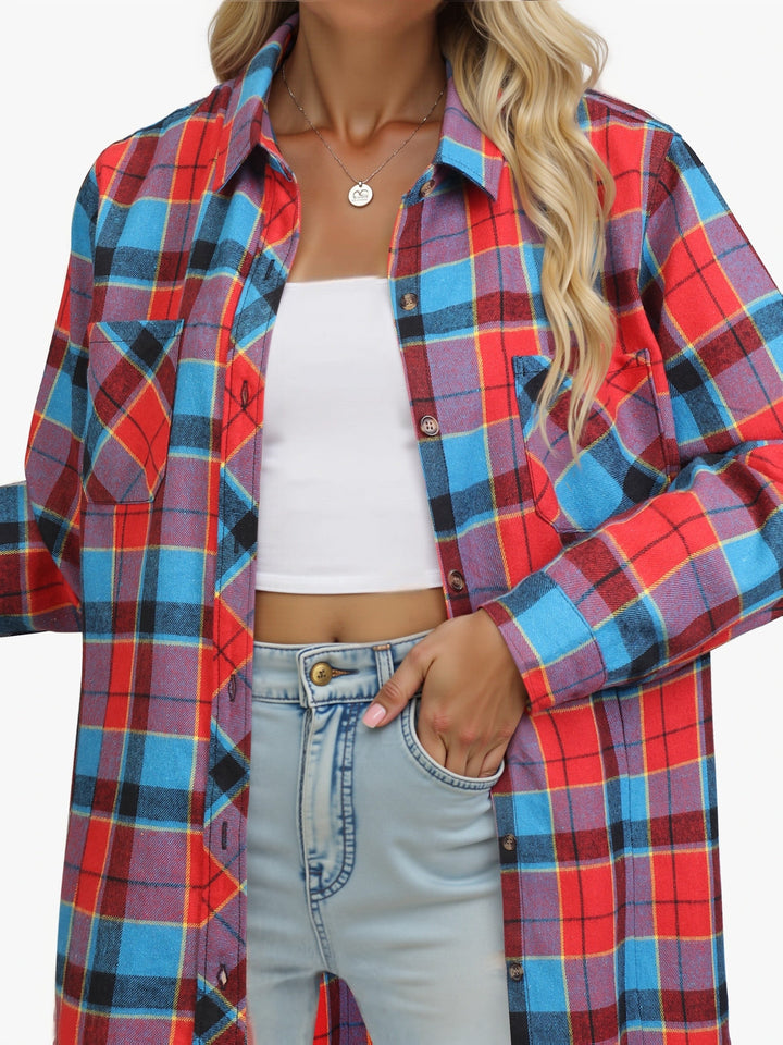 Everly | Afslappet Buffalo Check Skjorte