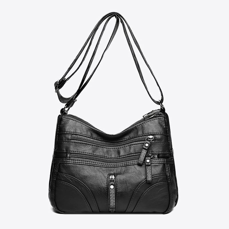 Abigail | Vintage Afslappet Skuldertaske