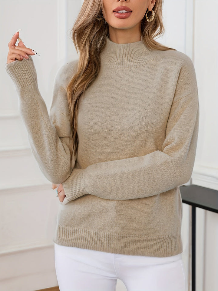 Lorelei | Raffineret Mock Neck Sweater