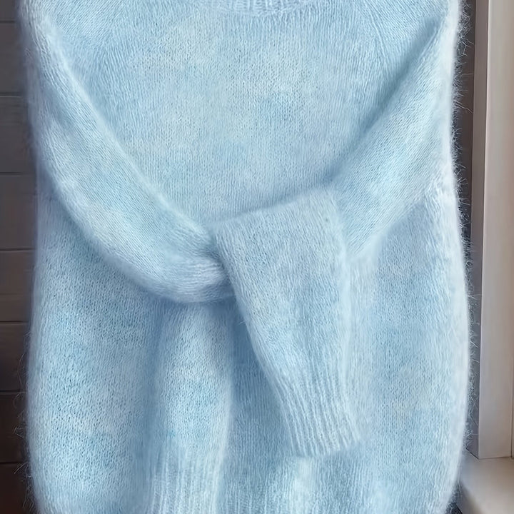 Sabine | Blød Rund-Hals Sweater