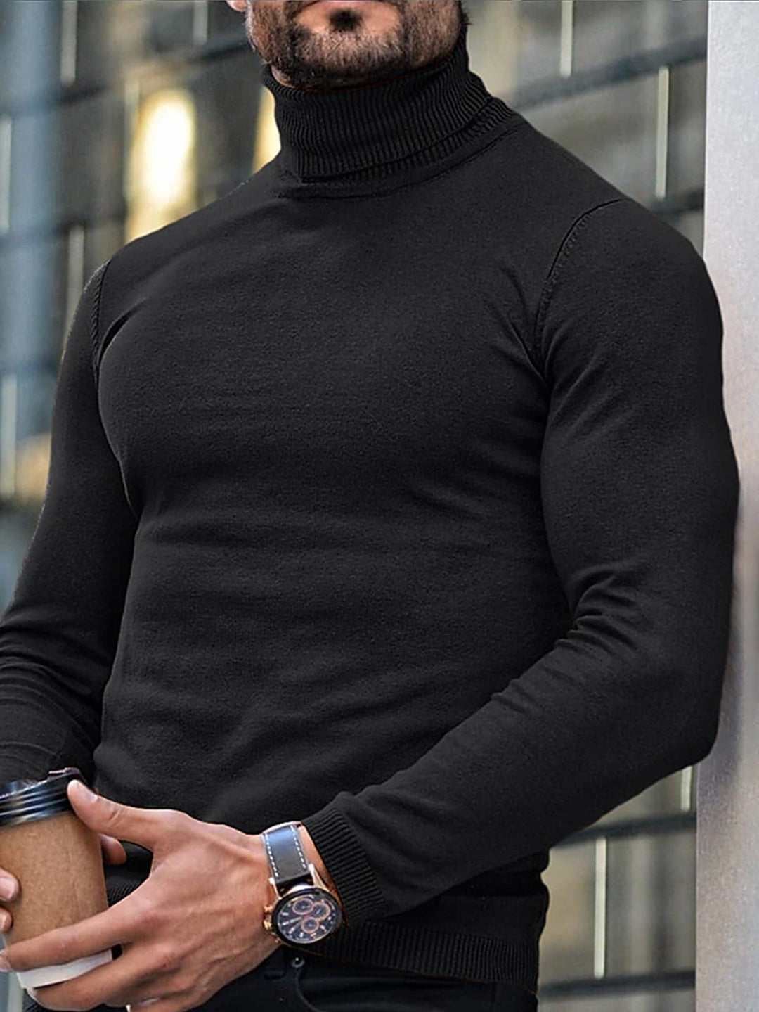 Dominic | Raffineret Højhalset Turtleneck
