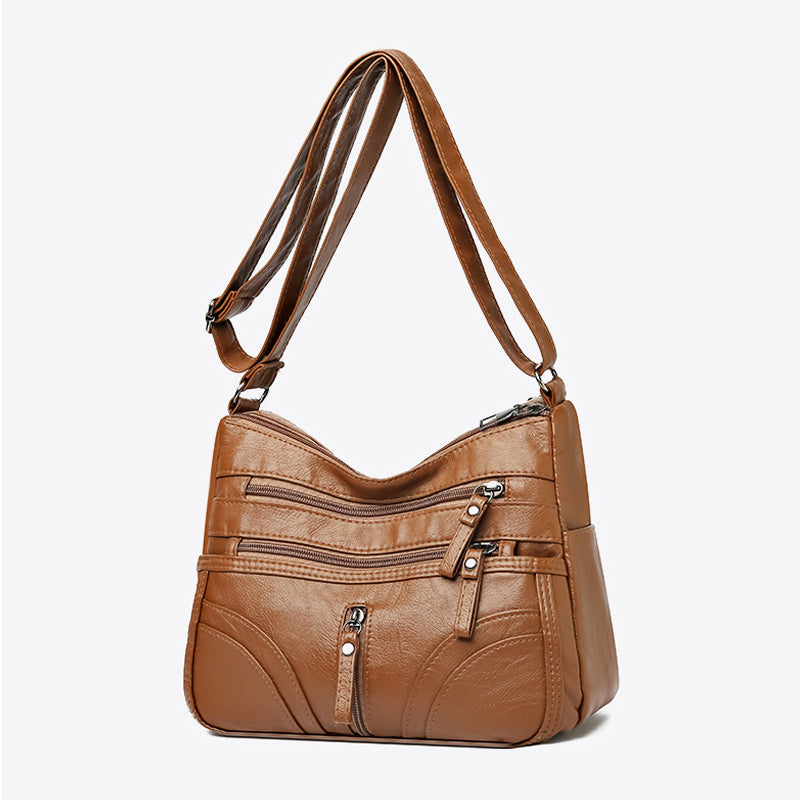 Abigail | Vintage Afslappet Skuldertaske