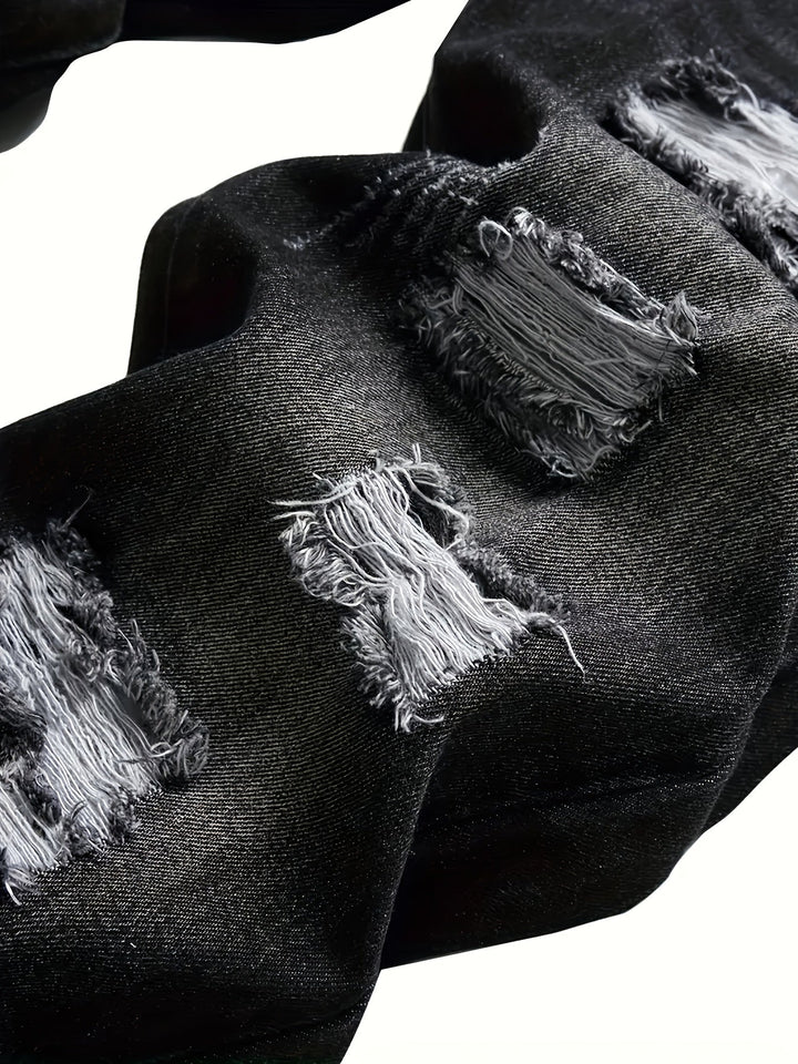 Caleb | Robust Straight-Leg Jeans