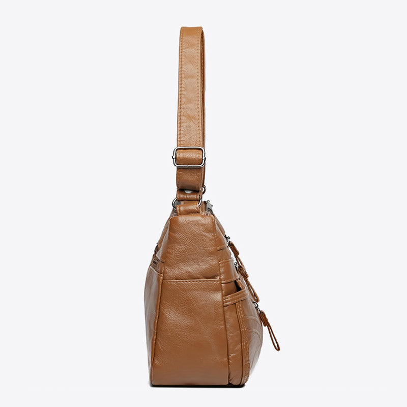 Abigail | Vintage Afslappet Skuldertaske