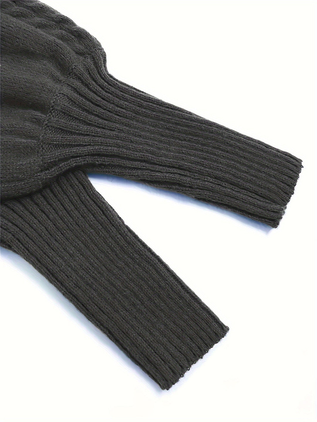 Eloise | Tekstureret Halv-Krave Sweater