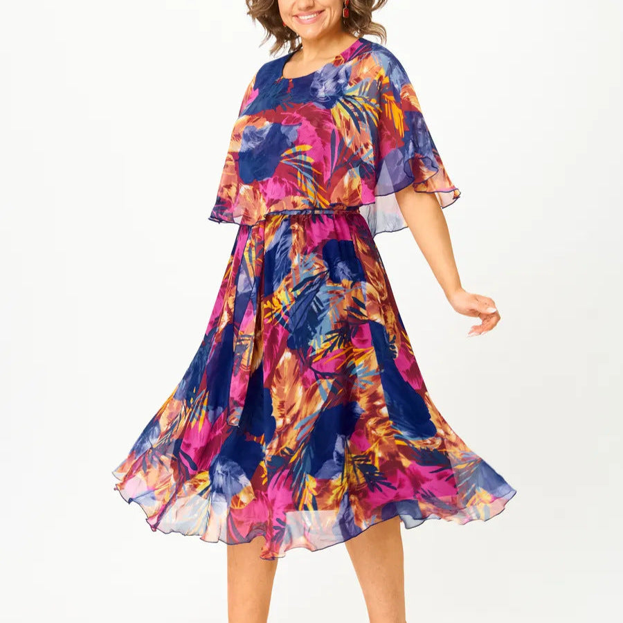 Eileen | Floral Midi Kjole