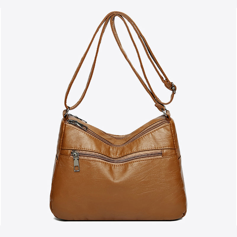 Abigail | Vintage Afslappet Skuldertaske