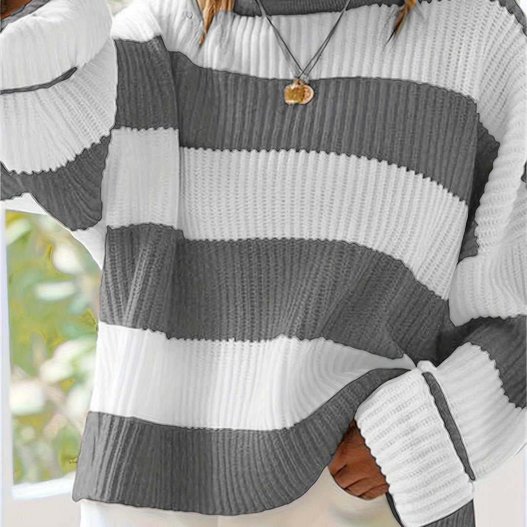 Ivy | Afslappet Farveblok Sweater