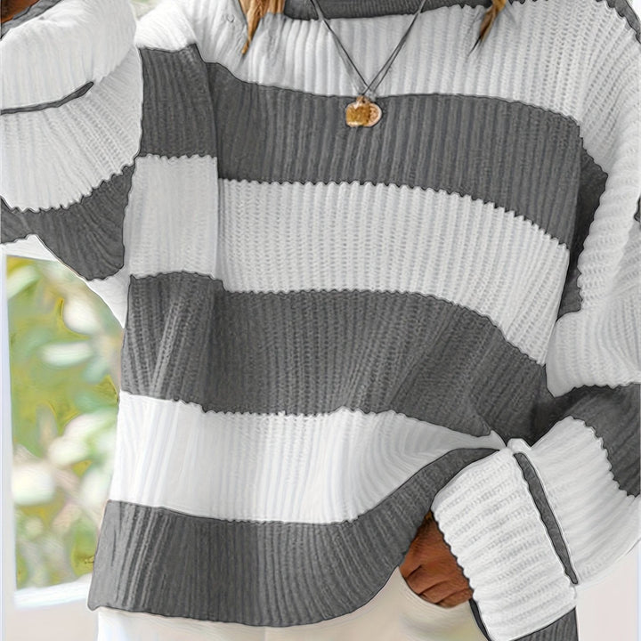 Ivy | Afslappet Farveblok Sweater
