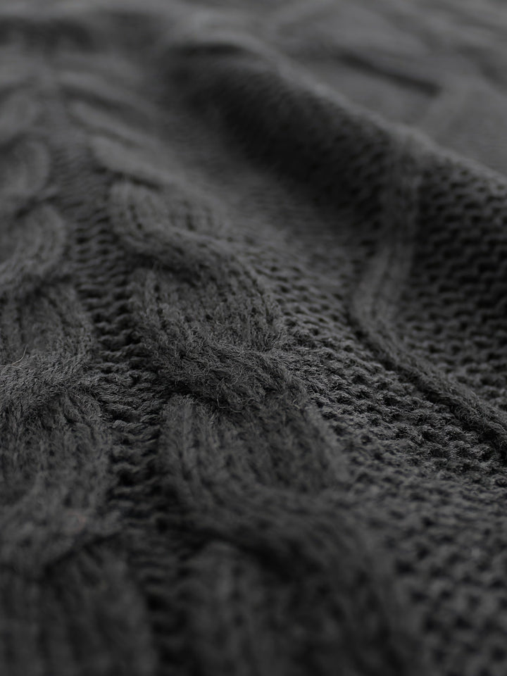 Cora | Cozy Cable-Knit V-Hals Sweater Vest