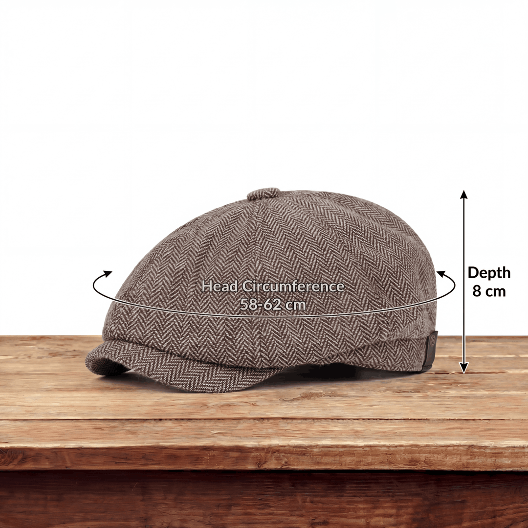 Manuel | Vintage Herringbone Hverdagshue