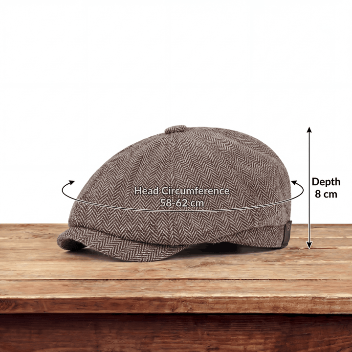 Manuel | Vintage Herringbone Hverdagshue