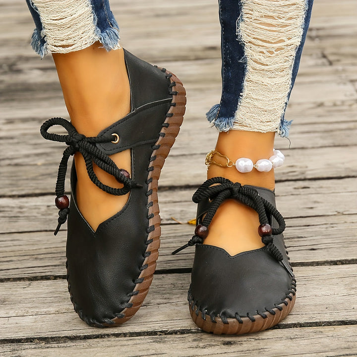 Annette | Håndlavede Snørebånd Flats